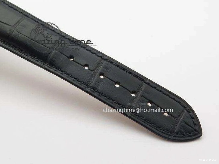 0322 Minimalist Speedmaster Apollo XVII Gray Dial On Black Leather Strap Manual Winding Chrono Movement 8222